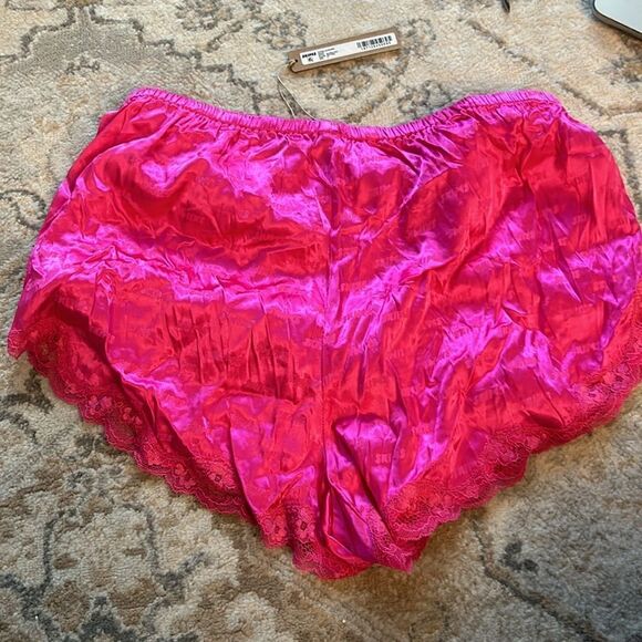 NWT skims woven jawquared short hot pink S - Picture 7 of 7
